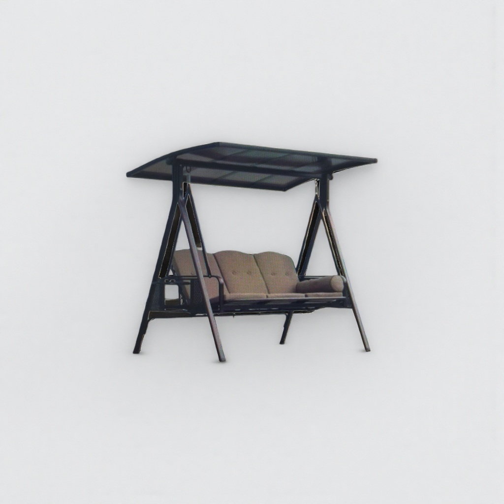 Outdoor swing, home courtyard, balcony hanging rocking chair, load-bearing, durable and rust-proof