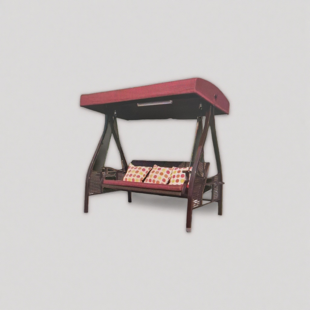 Outdoor sunshade swing, courtyard balcony, household foldable sun protection hanging chair Application Scenario