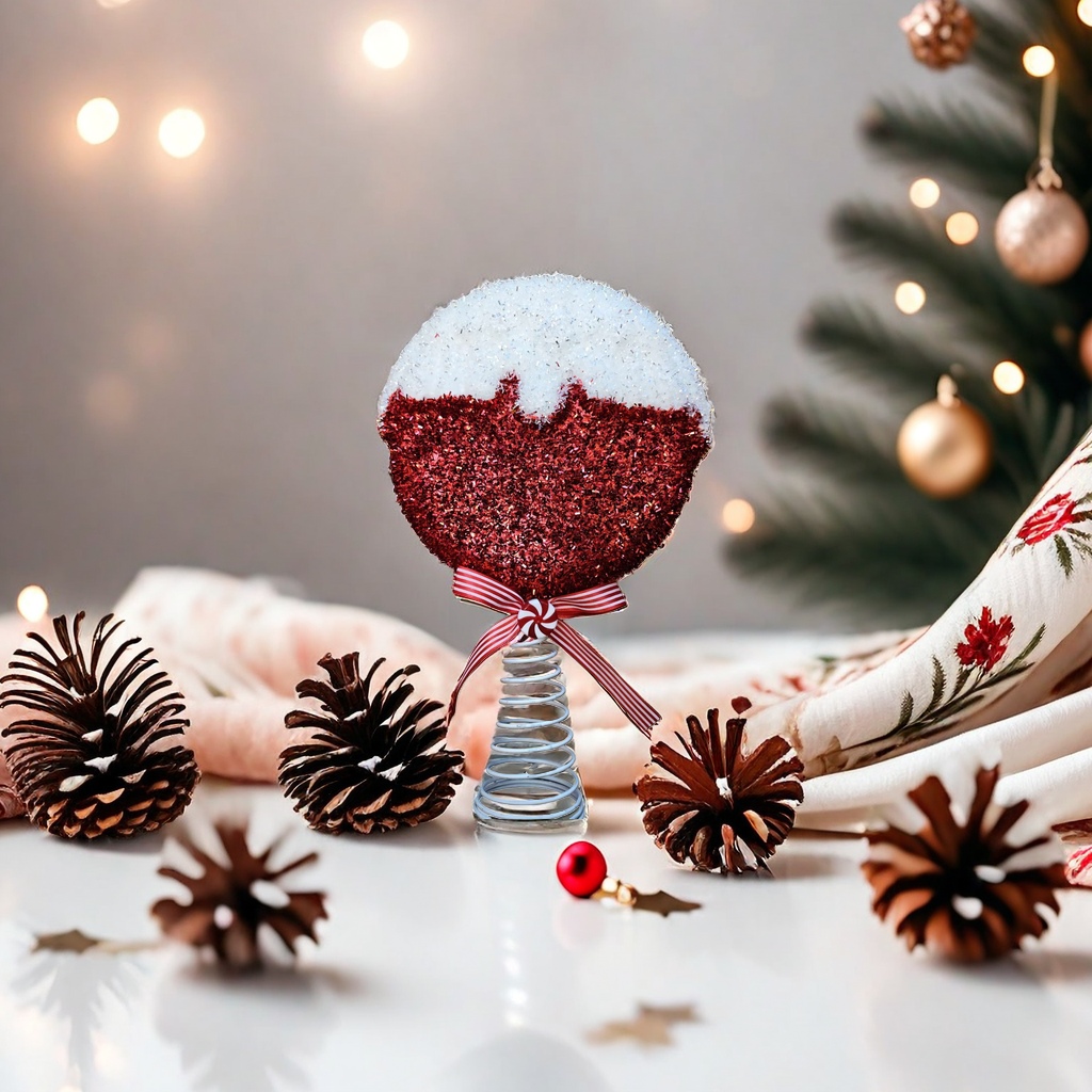 Christmas candy tree top Star Festival decoration toy dessert shape Christmas Specification image