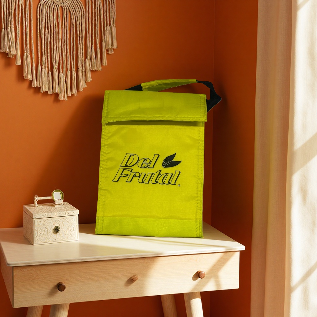 Del Frutal أكياس الأصفر يمكن إعادة استخدامها أكياس التسوق Specification image