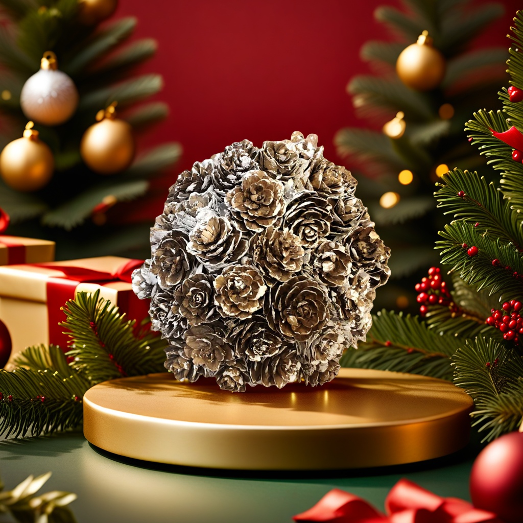 Creative decorative pinecone balls for home living room and bedroom, in the shape of pinecones for festivals and Christmas Application Scenario