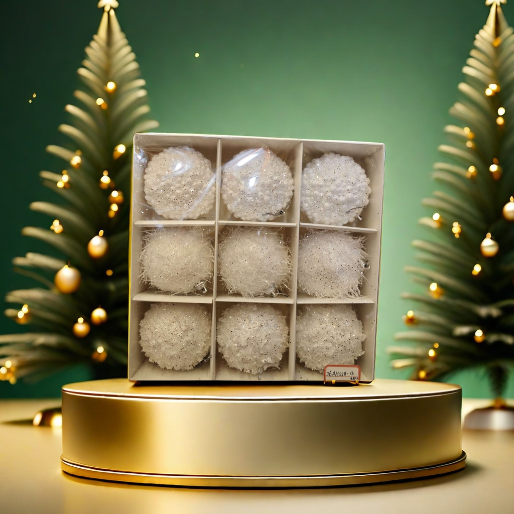 Bolas de navidad decoraciones vacaciones colgantes cristal bola de navidad accesorios navidad details Picture