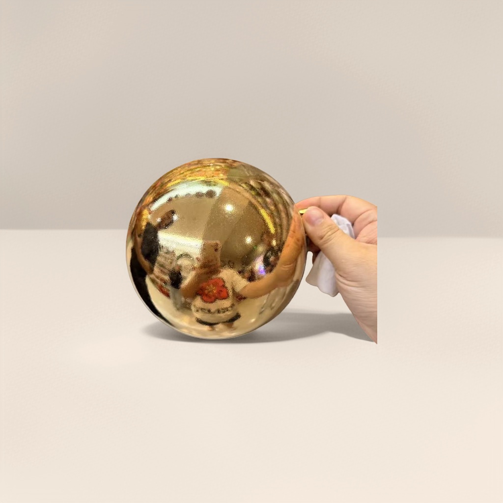 Golden decorative balls, Christmas and New Year home festive atmosphere hanging decorations Application Scenario