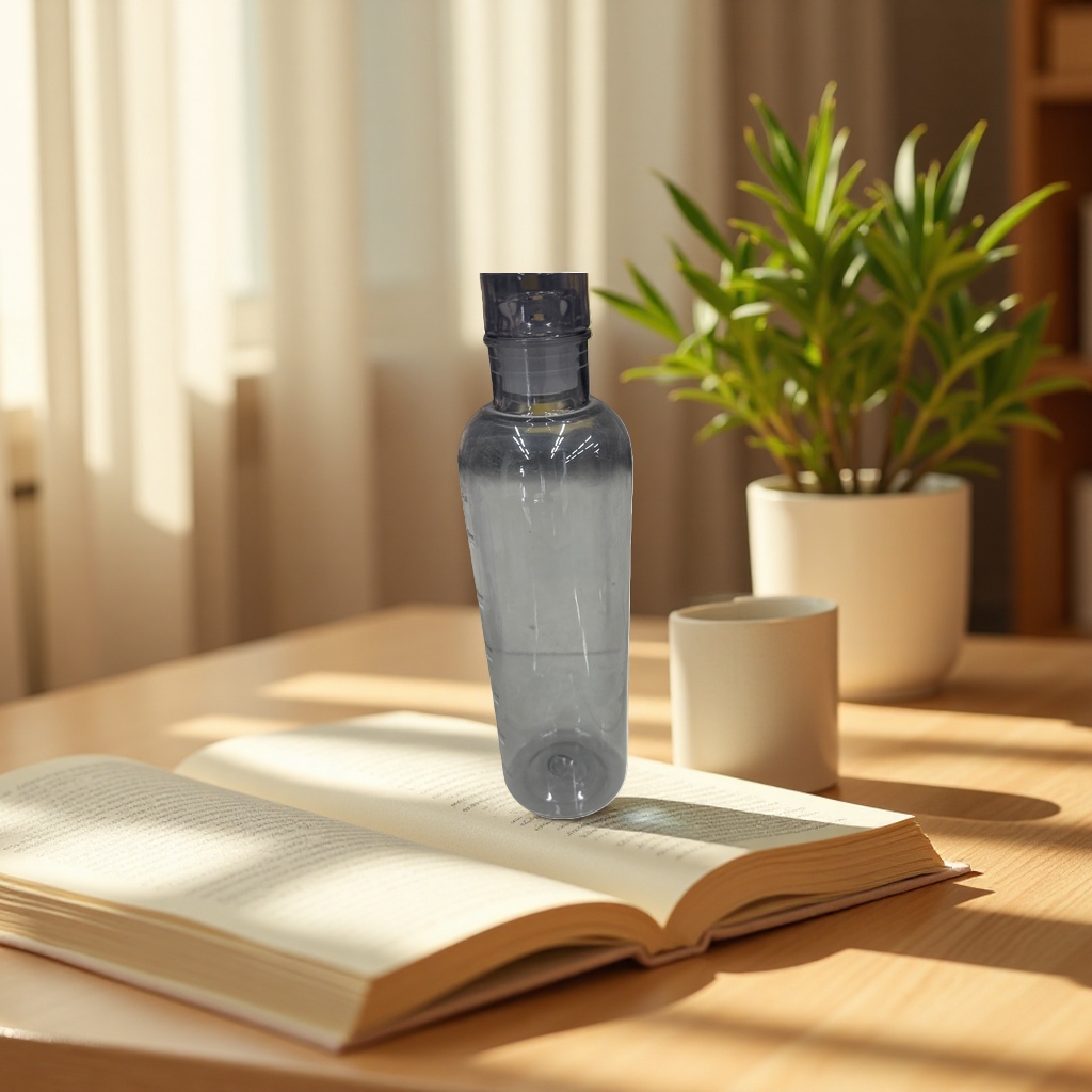 Transparent plastic water bottle, food-grade PP material, 500ml portable sports water bottle Application Scenario