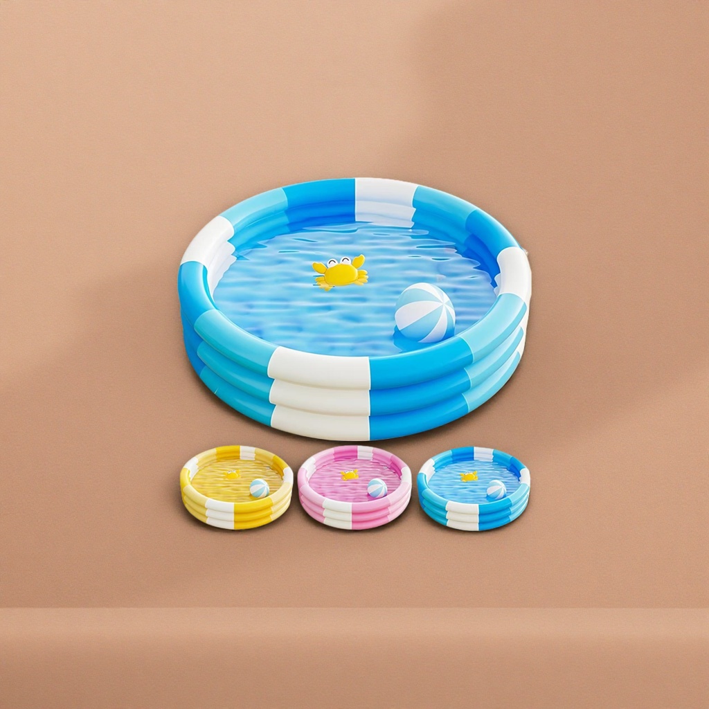 Children's inflatable swimming pool, summer outdoor household portable large swimming pool Specification image