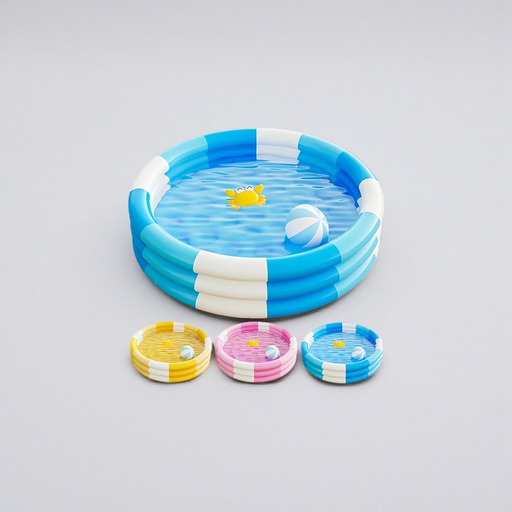 Children's inflatable swimming pool, summer outdoor household portable large swimming pool details Picture