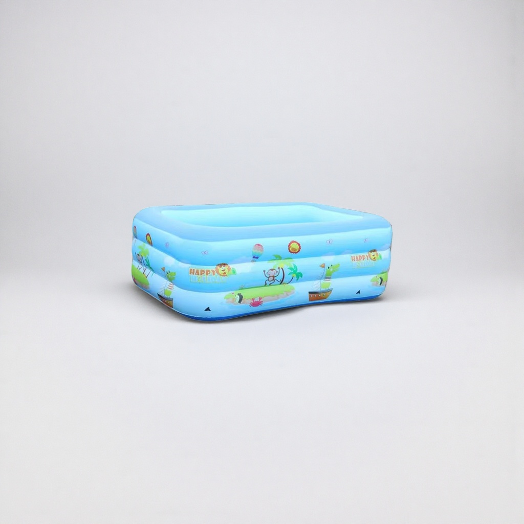 Children's inflatable swimming pool, summer outdoor home portable, detachable, anti-slip, thickened details Picture