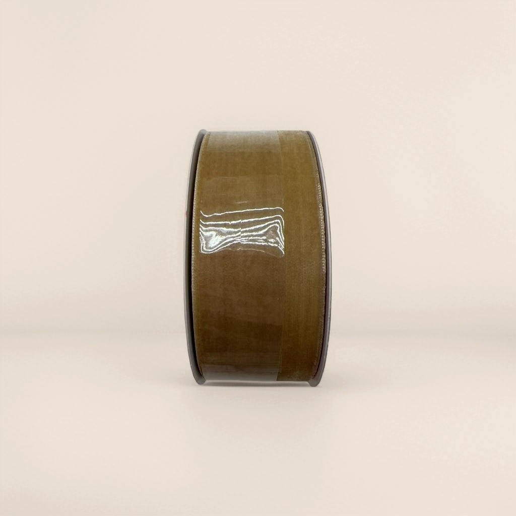 Brown ribbon roll hand-woven decorative wide gift box packaging can be stretched details Picture