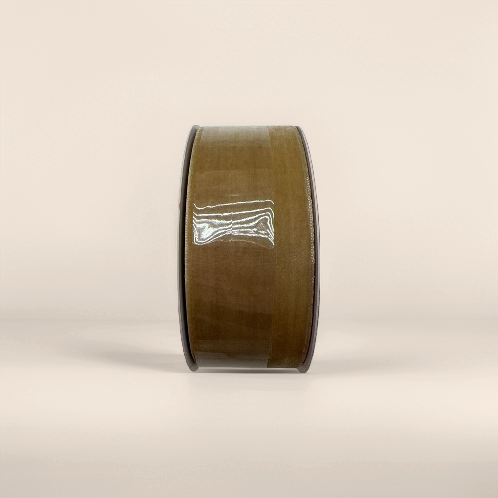 Brown ribbon roll hand-woven decorative wide gift box packaging can be stretched