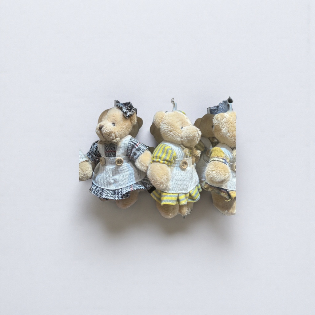 plush toy teddy bear long fleece short fleece plush material living room decoration piece