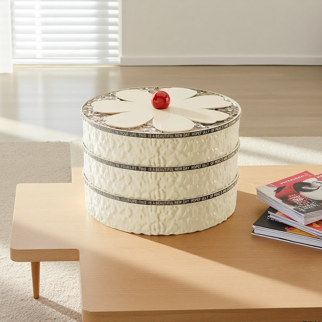 صندوق هدايا مزخرفة مزخرفة مزخرفة للمنازل Specification image