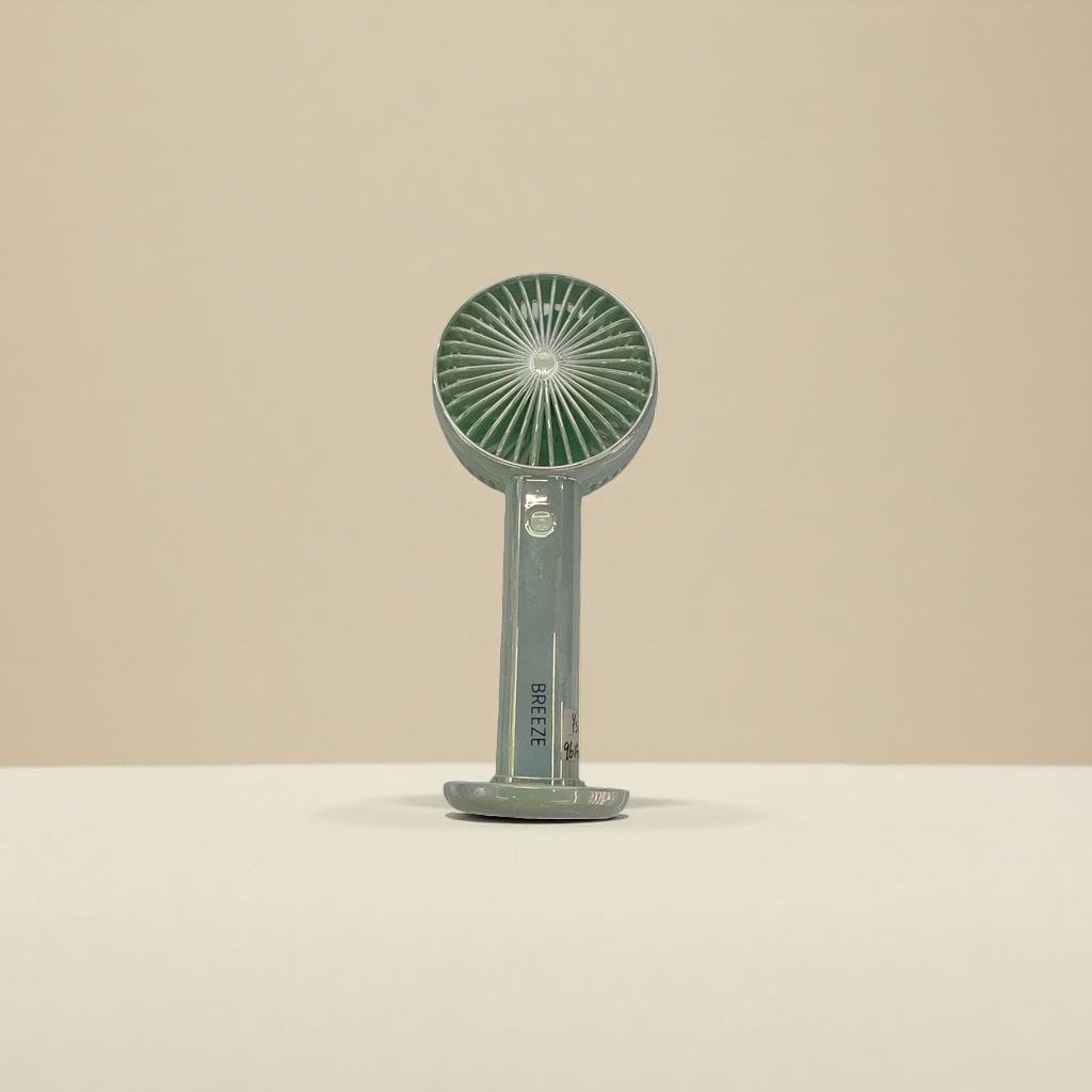 A portable mini fan with multiple speed Settings and USB charging