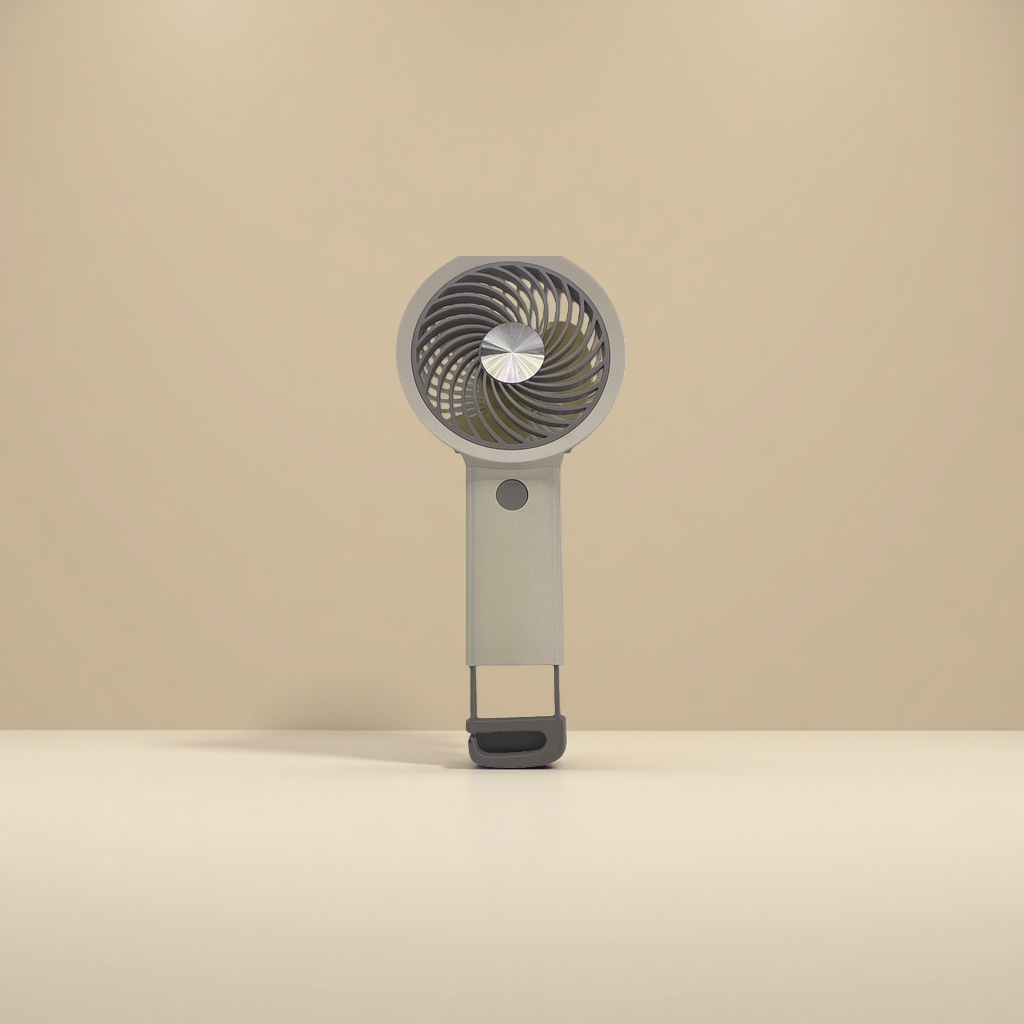 Portable handheld mini fan with multiple wind speeds, USB charging, light and quiet, cooling down in summer Specification image