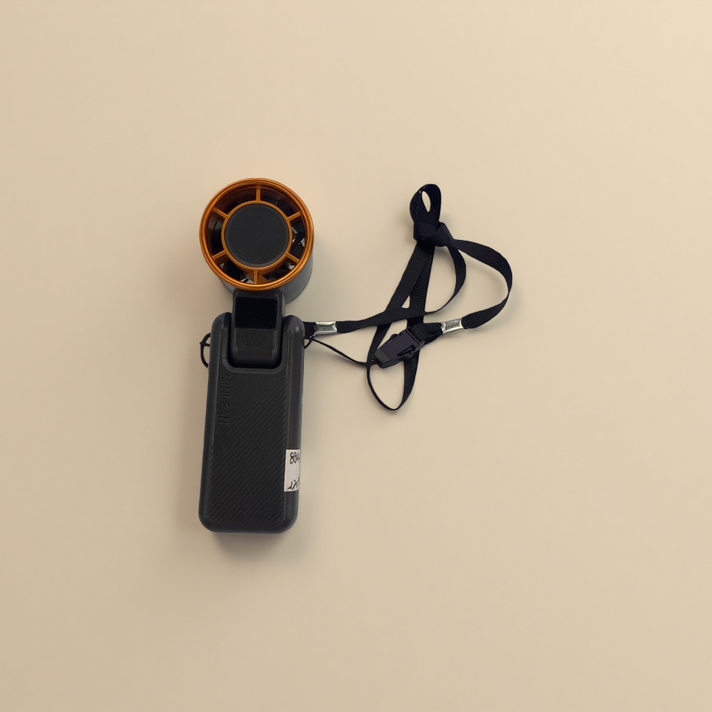 Portable mini fan with USB charging, compact and quiet, essential for dormitories, offices and travels details Picture