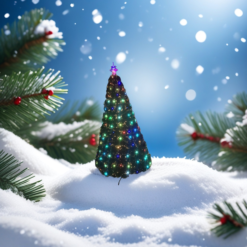 LED warm light Christmas tree decorative light string 2.80 meters with light beads for indoor festival decoration Application Scenario