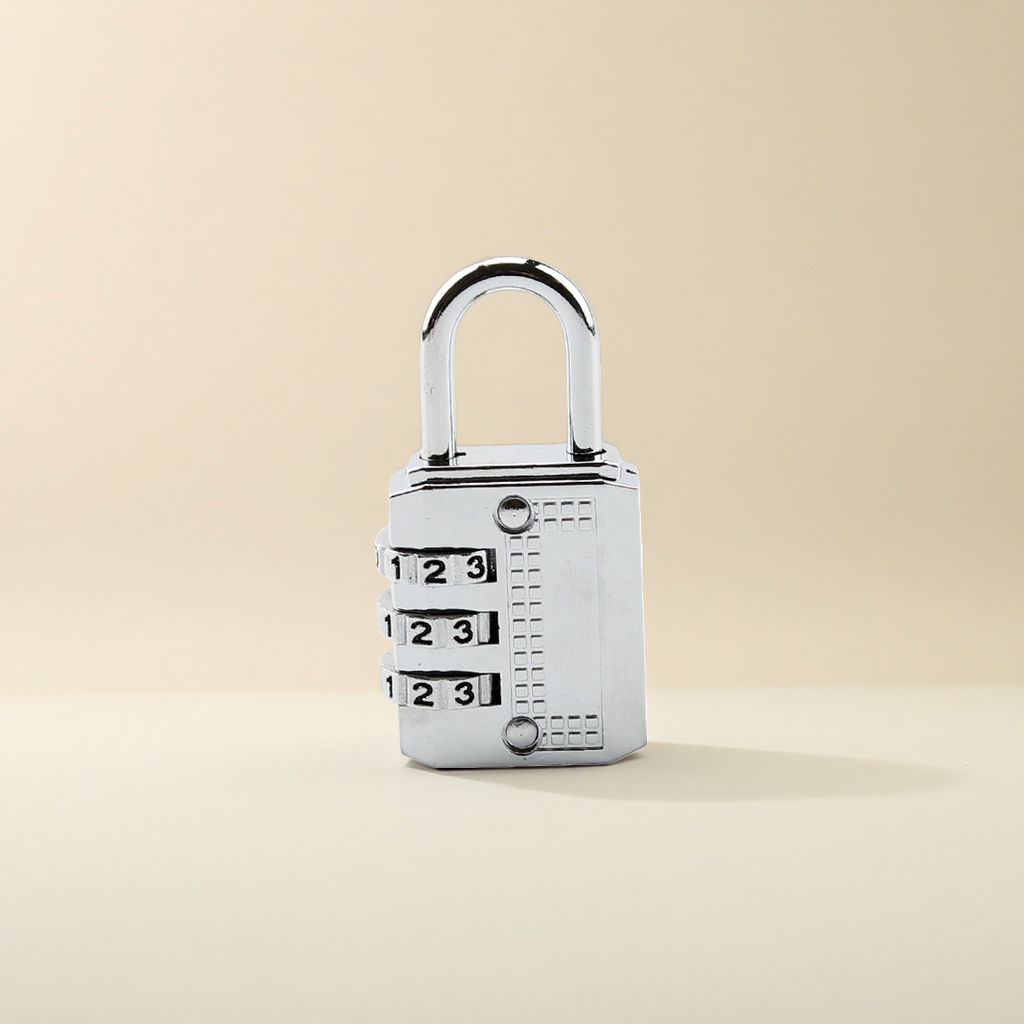 Metal combination lock, convenient, durable, anti-theft padlock, suitable for home, office and safe Application Scenario