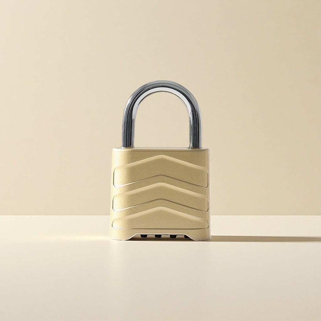 Golden padlock, anti-theft padlock, metal padlock, household padlock, outdoor padlock Application Scenario