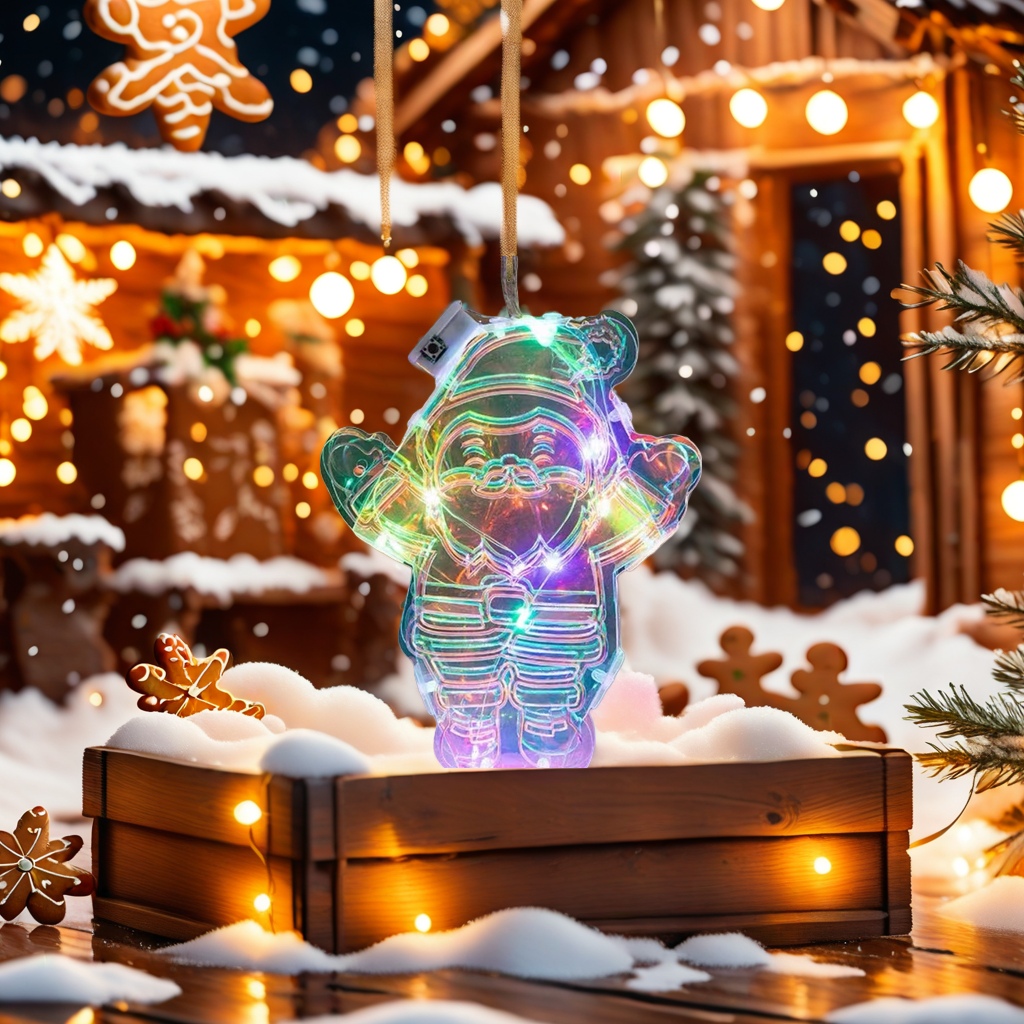 Astronaut shaped luminous decorative lighting fixtures, creative night lights, home ornaments