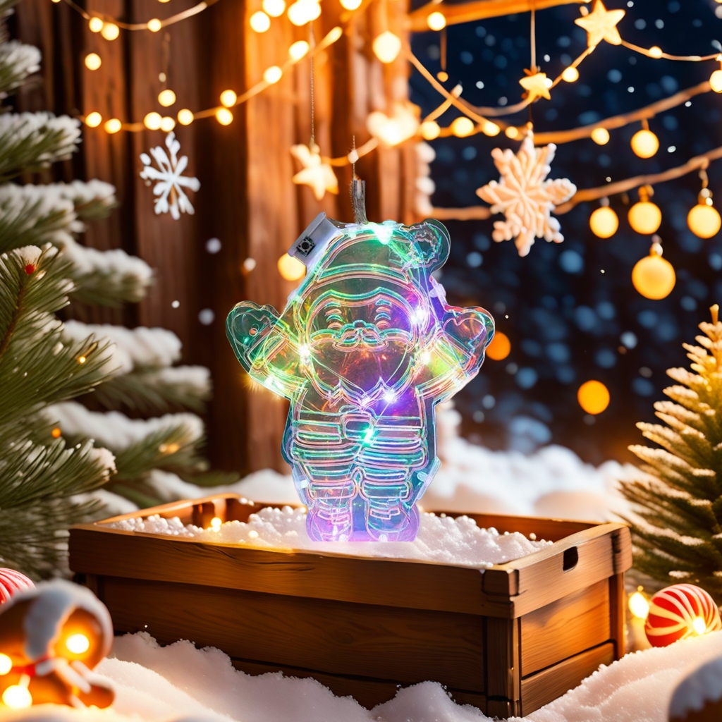 Astronaut shaped luminous decorative lighting fixtures, creative night lights, home ornaments details Picture