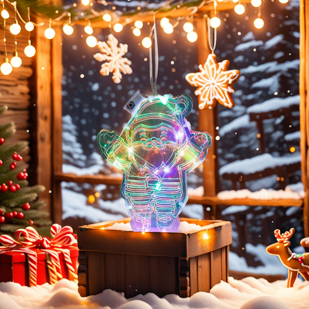 Astronaut shaped luminous decorative lighting fixtures, creative night lights, home ornaments Specification image