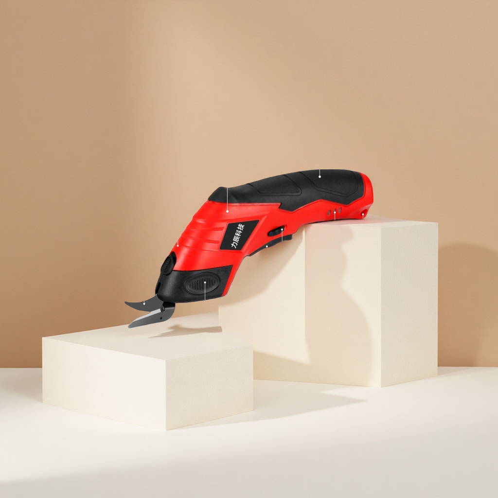 The main body of the electric scissors is a wireless charging household multi-functional cutting tool details Picture