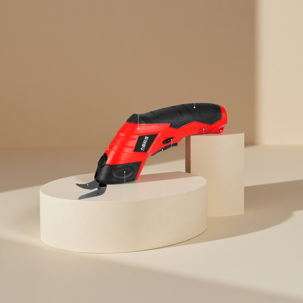 The main body of the electric scissors is a wireless charging household multi-functional cutting tool Specification image