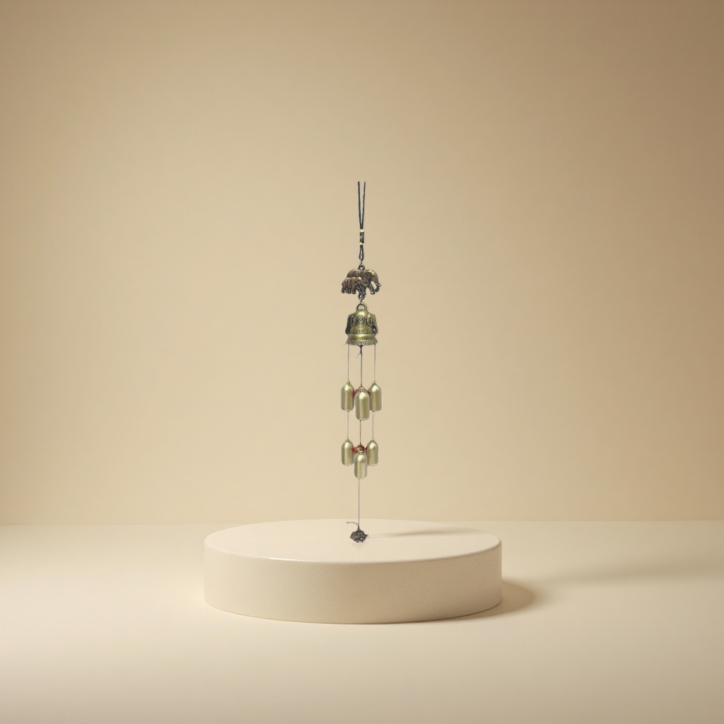 风铃手工陶瓷简约北欧室内窗台桌面装饰摆件 Specification image