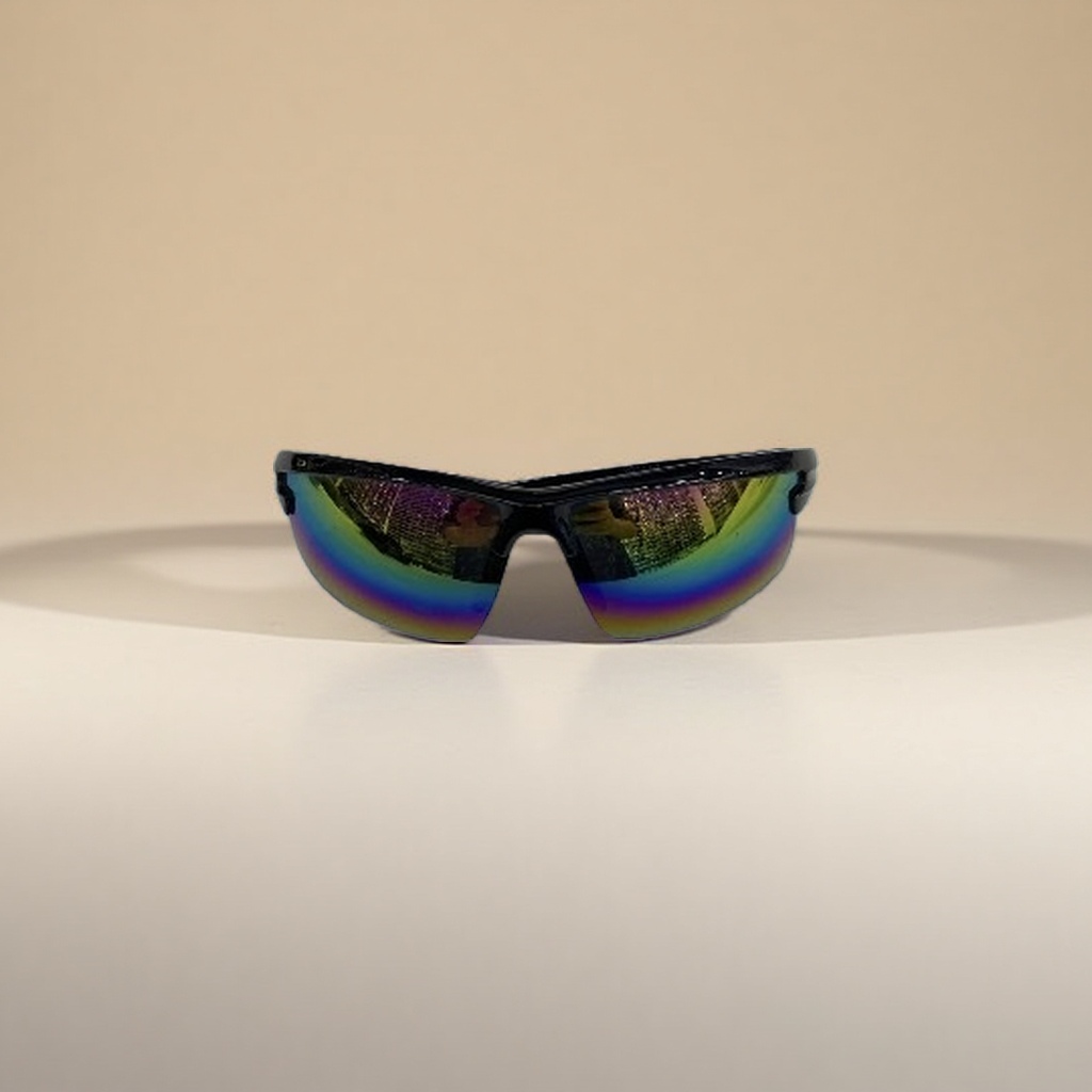 High-definition polarized sunglasses with metal frames, anti-glare, specially designed for outdoor cycling Specification image