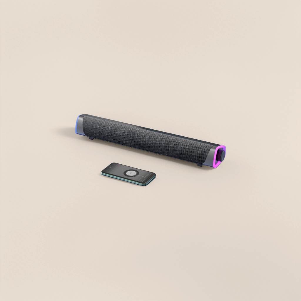 音响音箱一体式蓝牙音箱 360度环绕音效 家用便携高保真