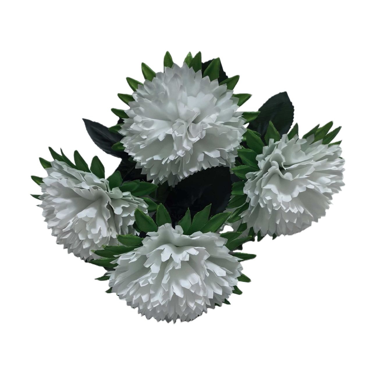 باقة زهور بيضاء ترسل بالبريد في عيد ميلاد زفاف بسيط Item Picture