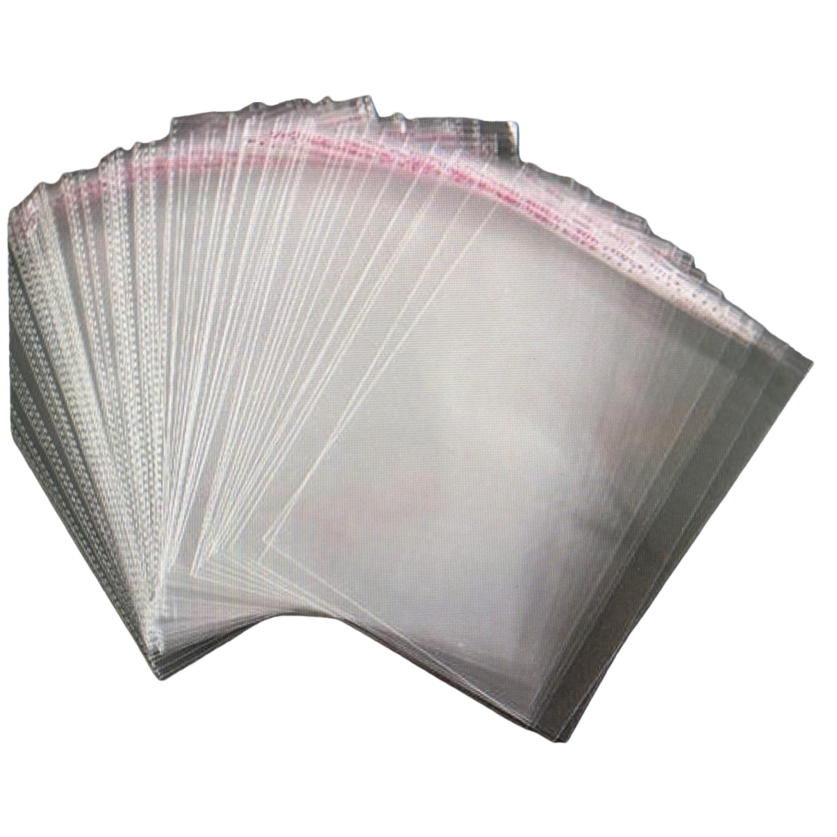 Transparent plastic bags, ultra-thin and highly transparent food-grade PE material commercial express packaging bags Item Picture
