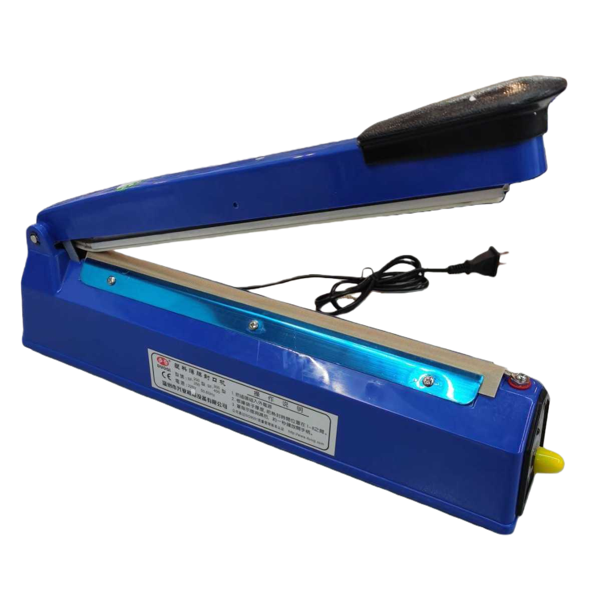 Blue sealing machine, manual heat sealing machine, household small sealing equipment Item Picture