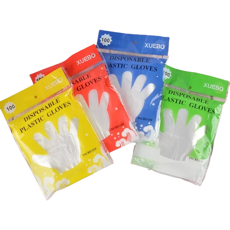 Disposable plastic gloves with special packaging bags, food-grade thickened anti-slip, for household and kitchen use Item Picture