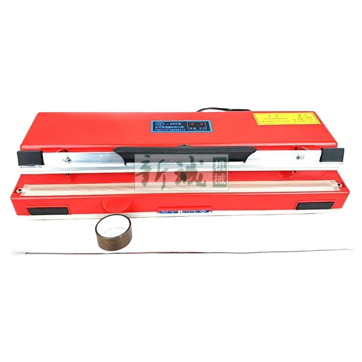 Red manual sealing machine, household food preservation sealing machine, vacuum sealing machine, heat sealing Item Picture