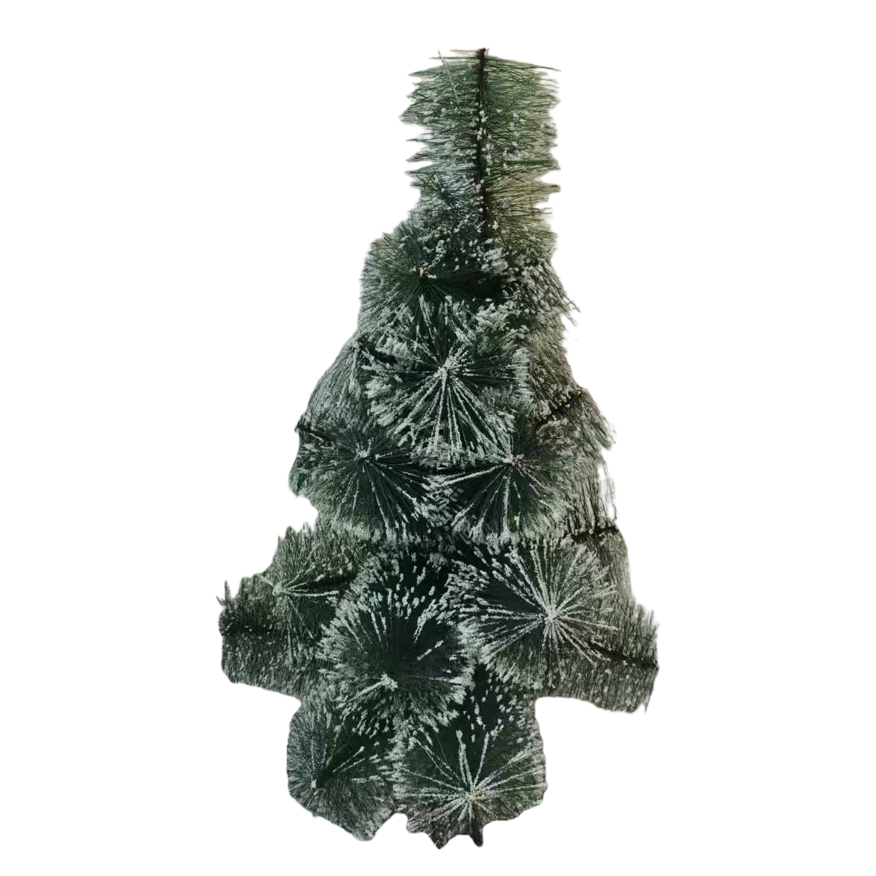 Christmas tree, artificial pine needle decorative tree, 180cm iron frame base, indoor living room festival decoration Item Picture