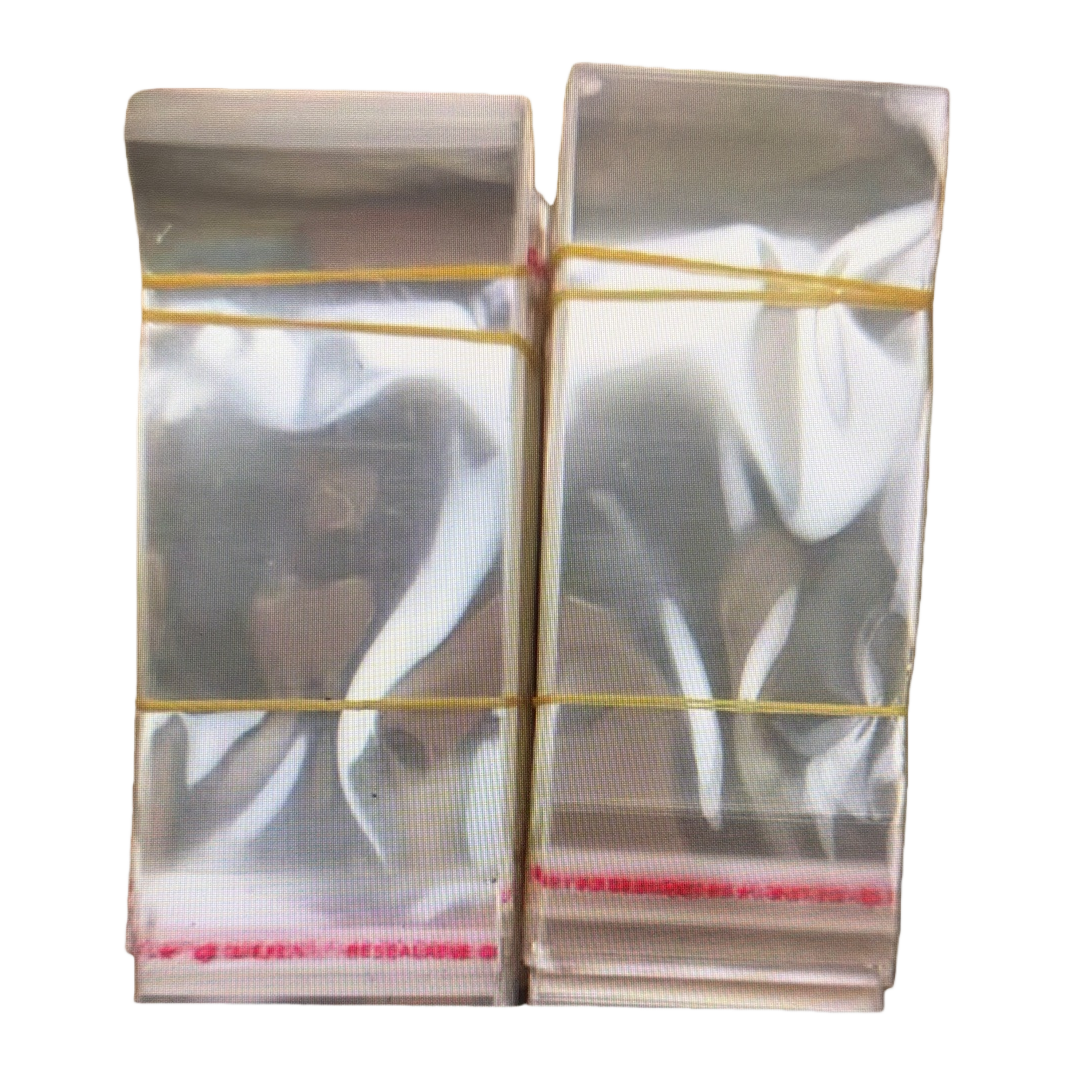 Transparent plastic bags, high-transparency thickened leak-proof sealed bags, specially designed for office stationery storage Item Picture