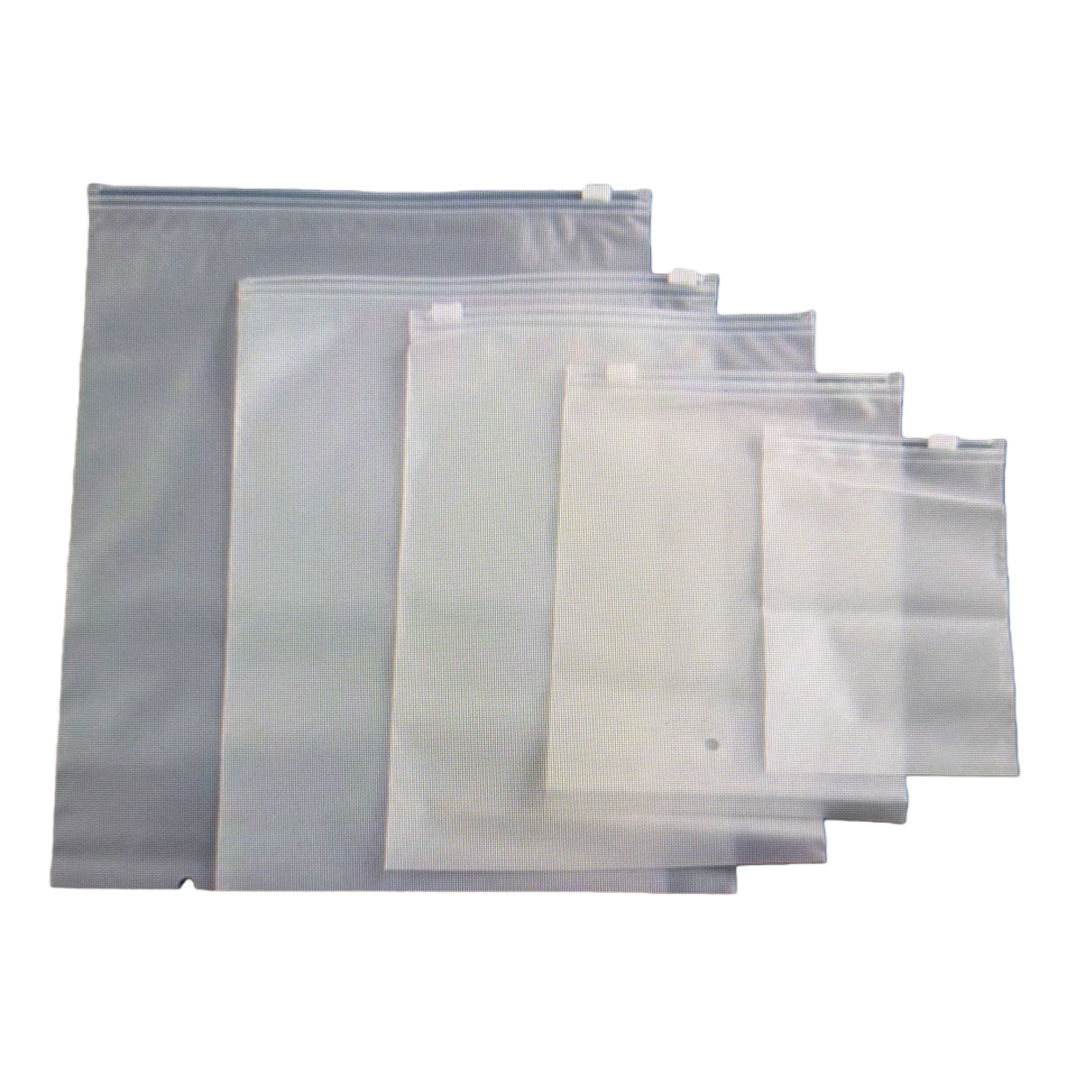 Clothing zipper bags, transparent plastic bags, self-sealing bags, dust-proof storage bags can be reused Item Picture
