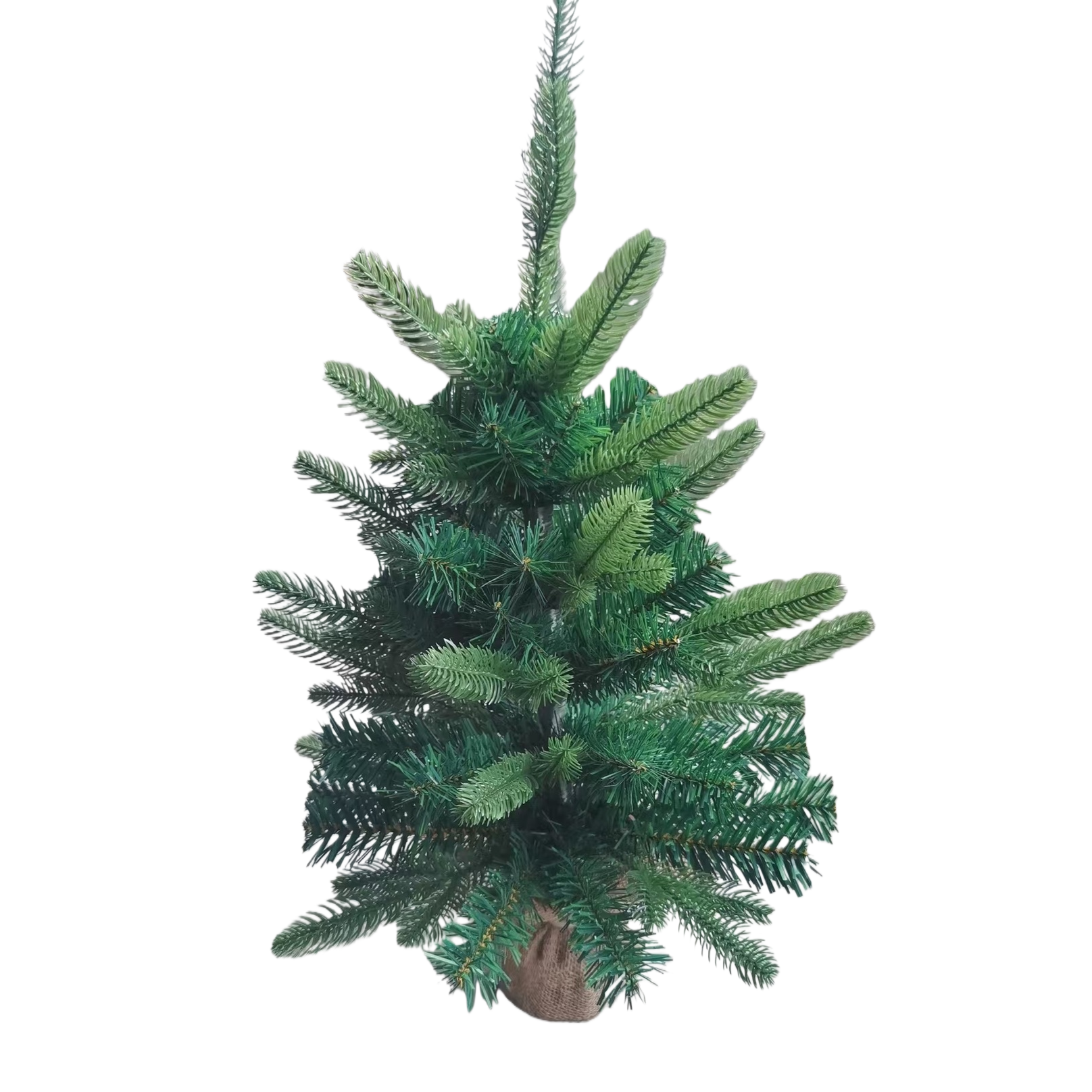 Green PVC eco-friendly Christmas tree, foldable and portable festival decoration Item Picture