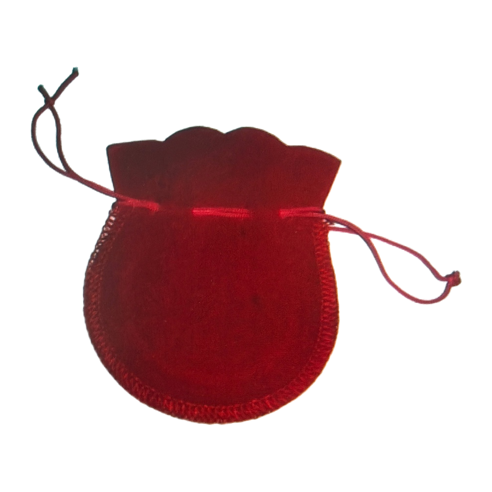أكياس حمراء زيتية صغيرة مزخرفة مزخرفة أكياس هدايا Item Picture