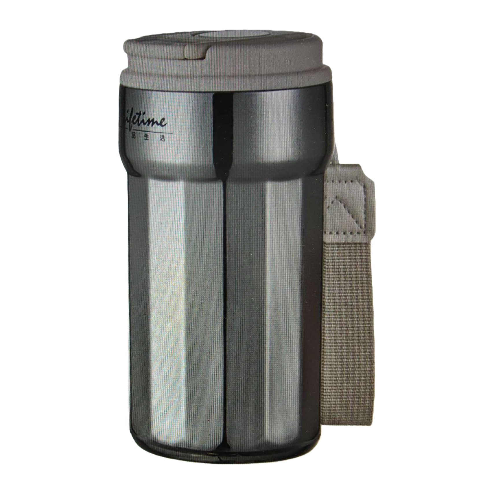 Thermos vacuum insulated Cup 350ml stainless steel portable for both cold and heat preservation Item Picture