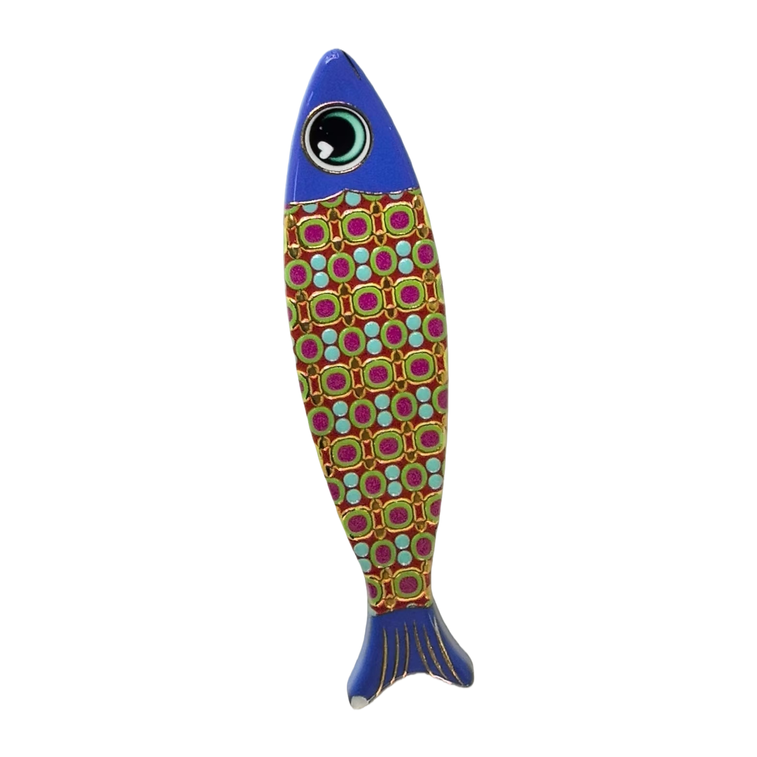 Colorful fish-shaped decorative items, fish-shaped ornaments, living room and bedroom desktop decorations, refrigerator stickers, refrigerator stickers, cultural and creative products Item Picture