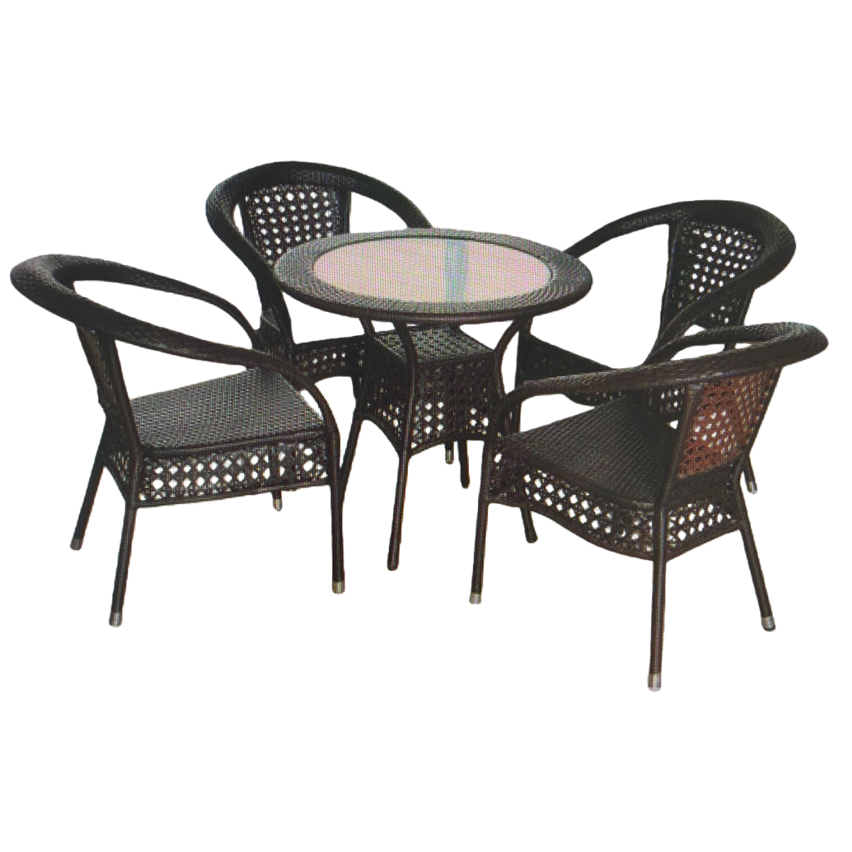 Outdoor furniture + table and chair combination Item Picture