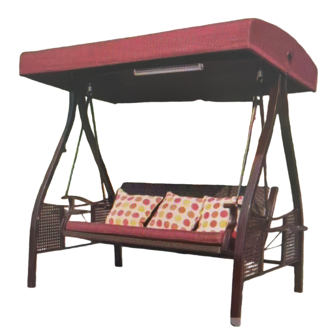 Outdoor sunshade swing, courtyard balcony, household foldable sun protection hanging chair Item Picture