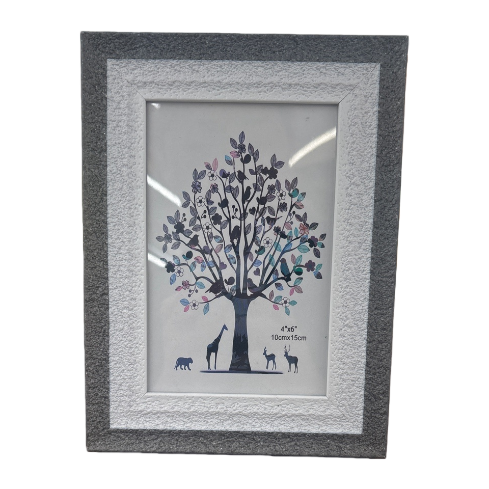 Tree and animal pattern decorative paintings with photo frames are hung in the living room and bedroom in a Nordic style Item Picture