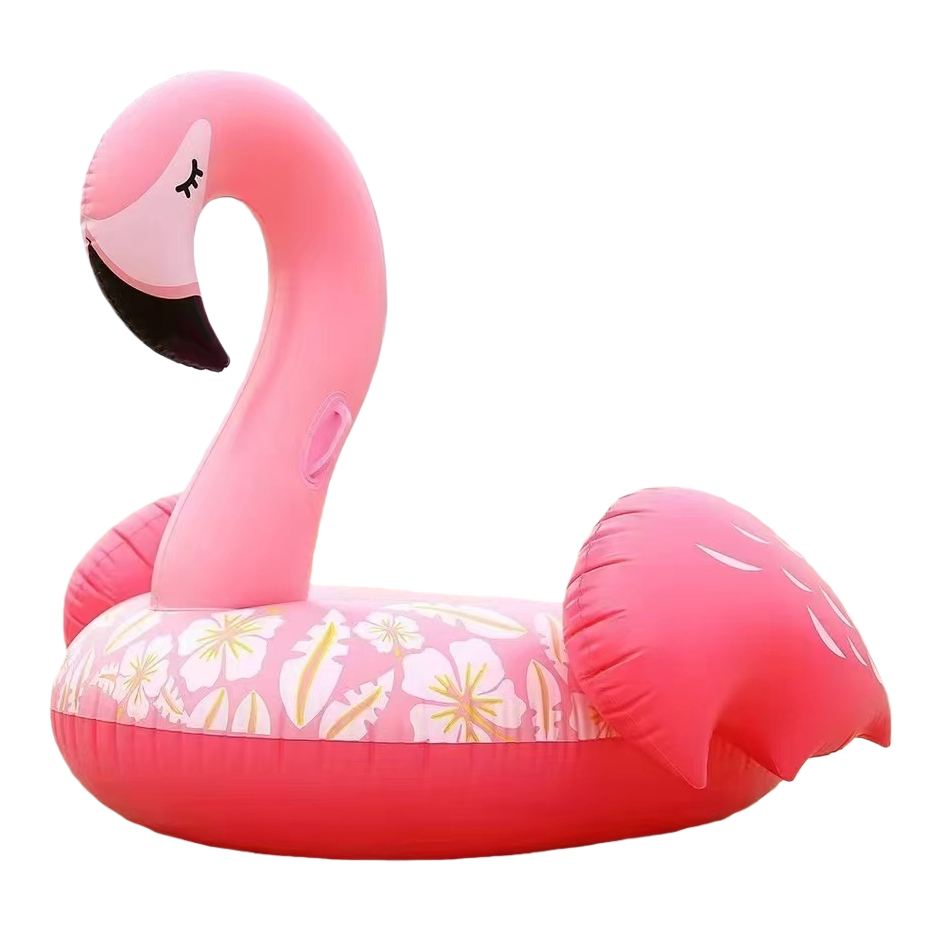Pink flamingo shaped inflatable floating bed, summer swimming pool, beach and leisure floating products Item Picture