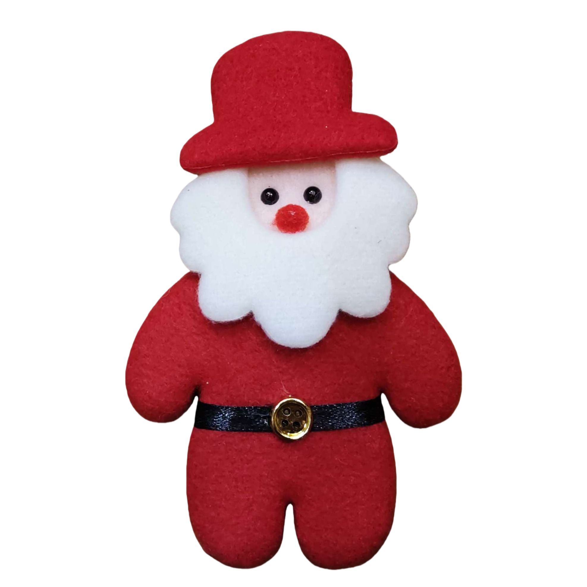 Santa Claus plush toy soft and cute pillow decoration, 45cm tall, suitable for sitting, standing, living room and bedroom Item Picture