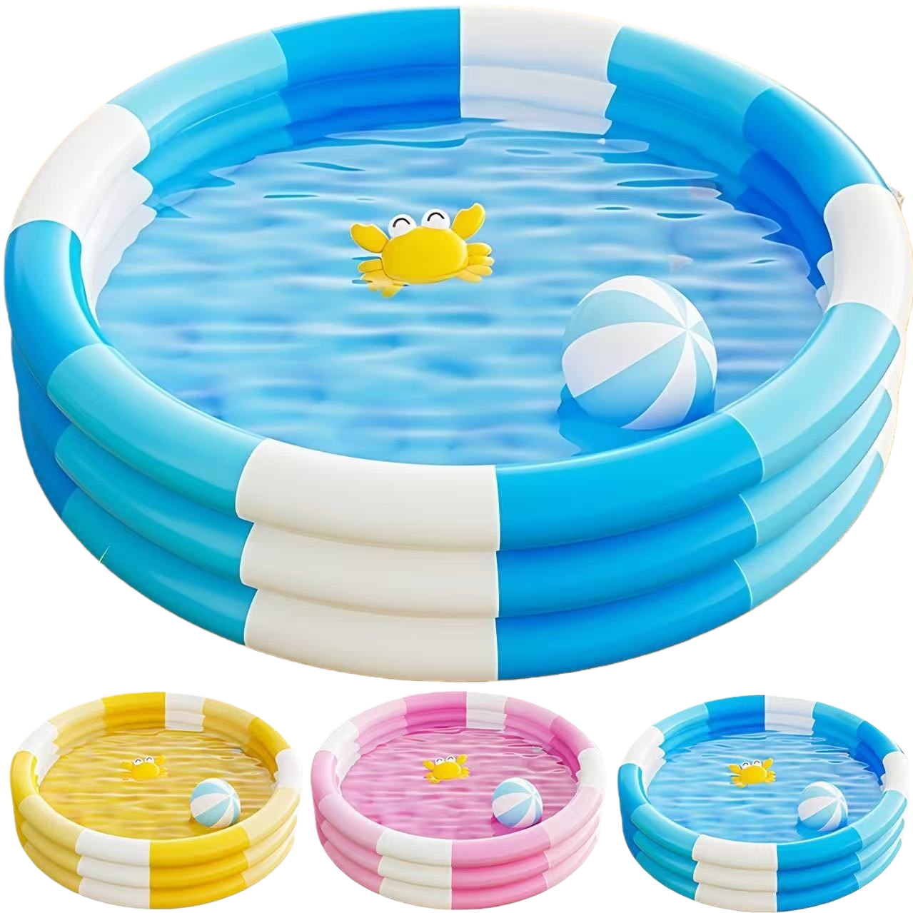 Children's inflatable swimming pool, summer outdoor household portable large swimming pool Item Picture