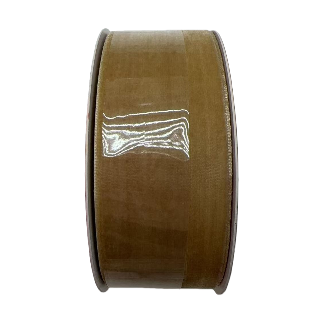 Brown ribbon roll hand-woven decorative wide gift box packaging can be stretched Item Picture