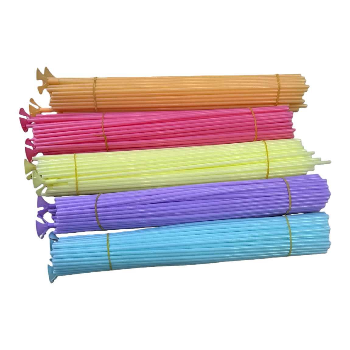 Colored plastic tubes, transparent flexible tubes, made of PVC material, can be cut for decoration Item Picture