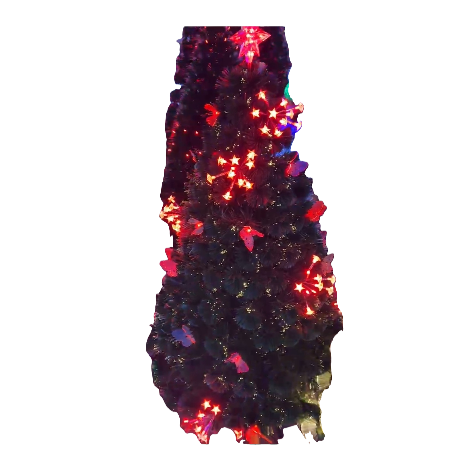 Christmas tree decorative lights, colorful light strings, festive atmosphere lights and hanging ornaments Item Picture